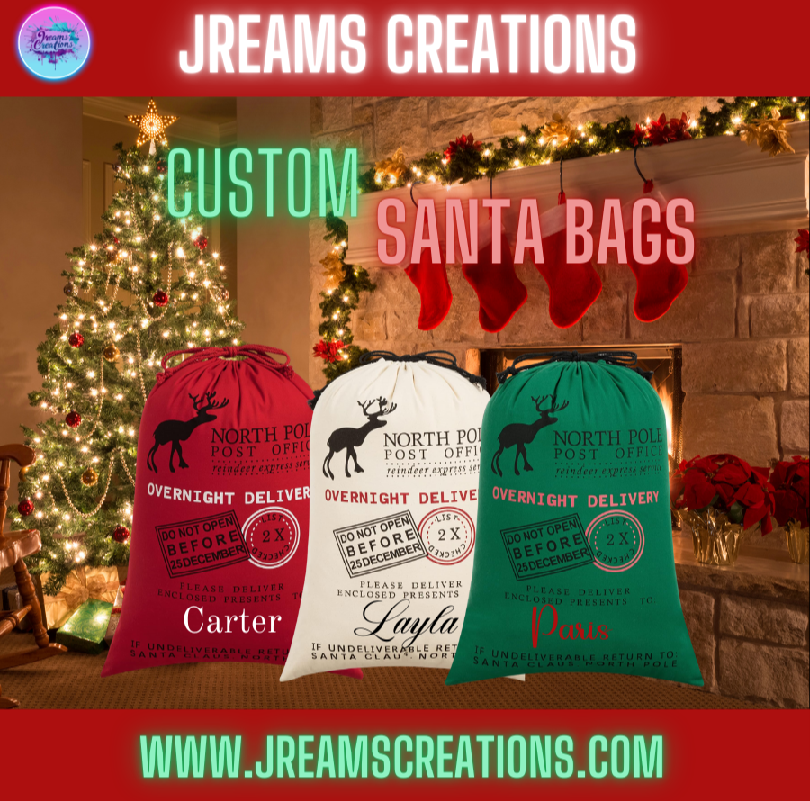 Custom Santa Bags