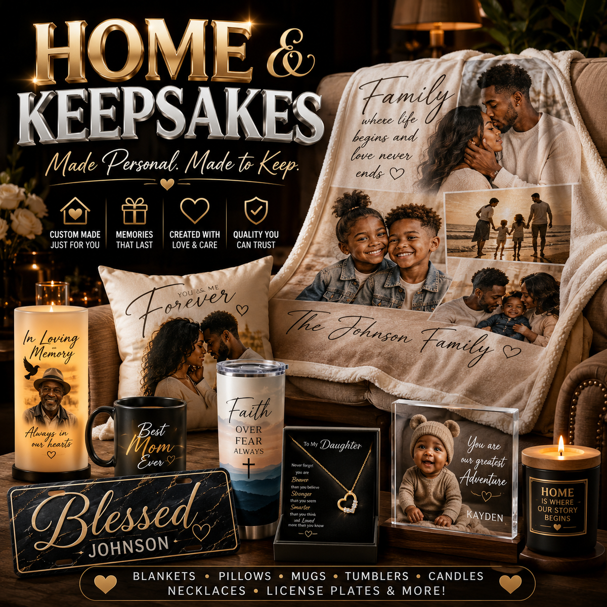 Home Décor & Keepsakes