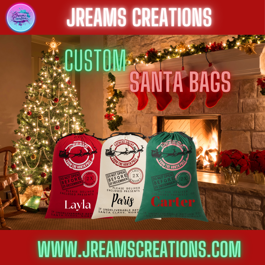 Custom Santa Bags