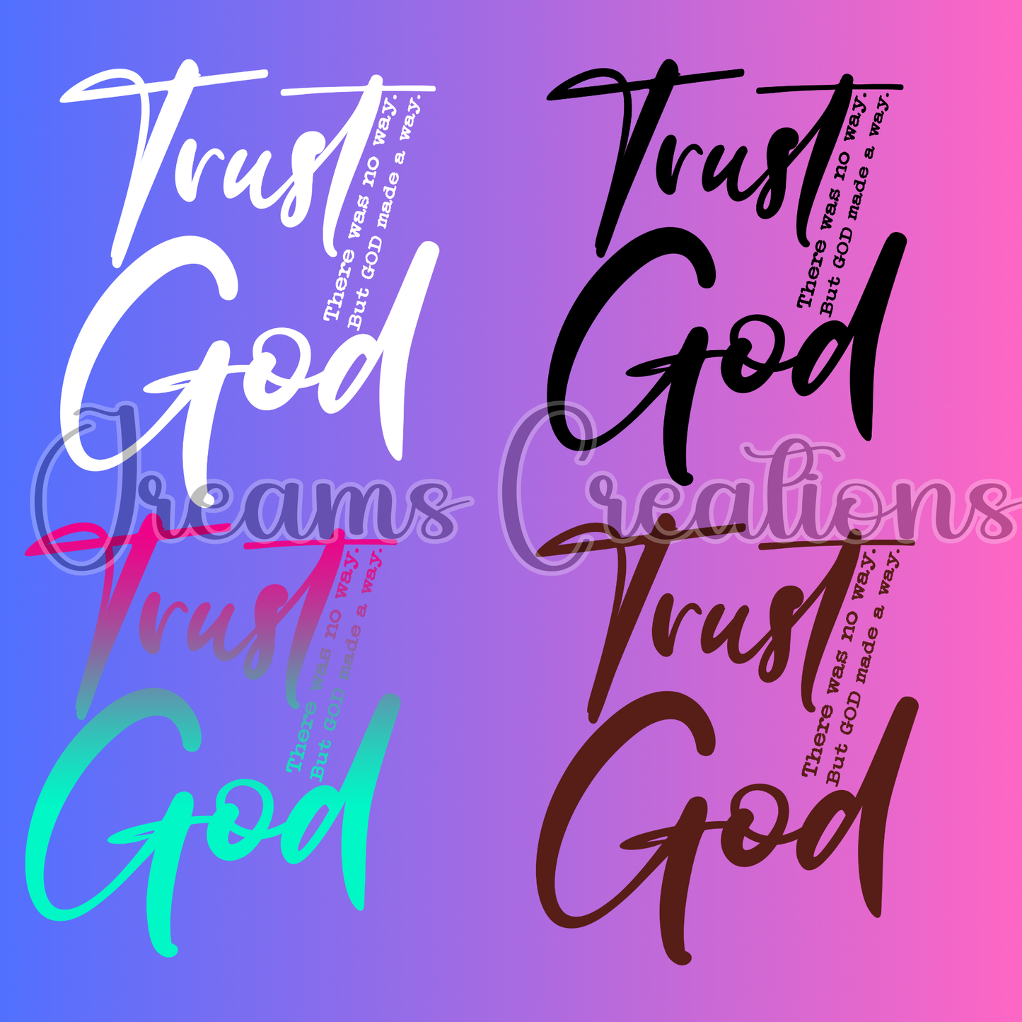 Trust God