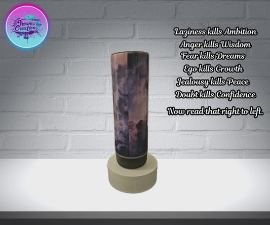 Motivational Bluetooth Speaker Tumbler