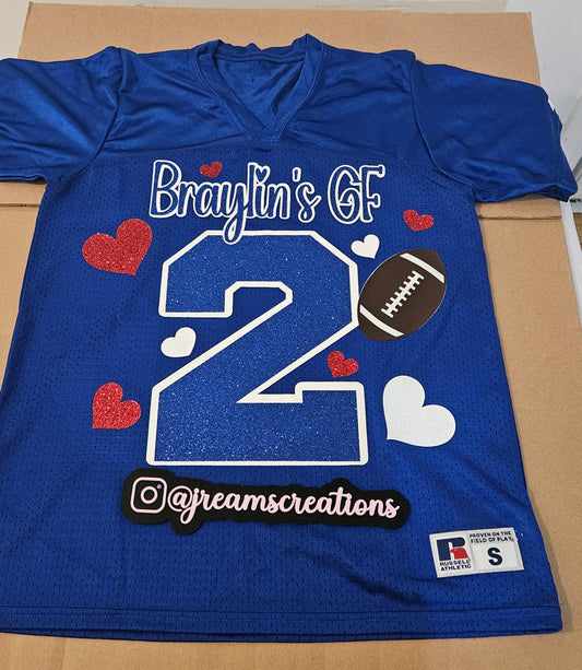 Custom Full Vinyl Football Jersey
