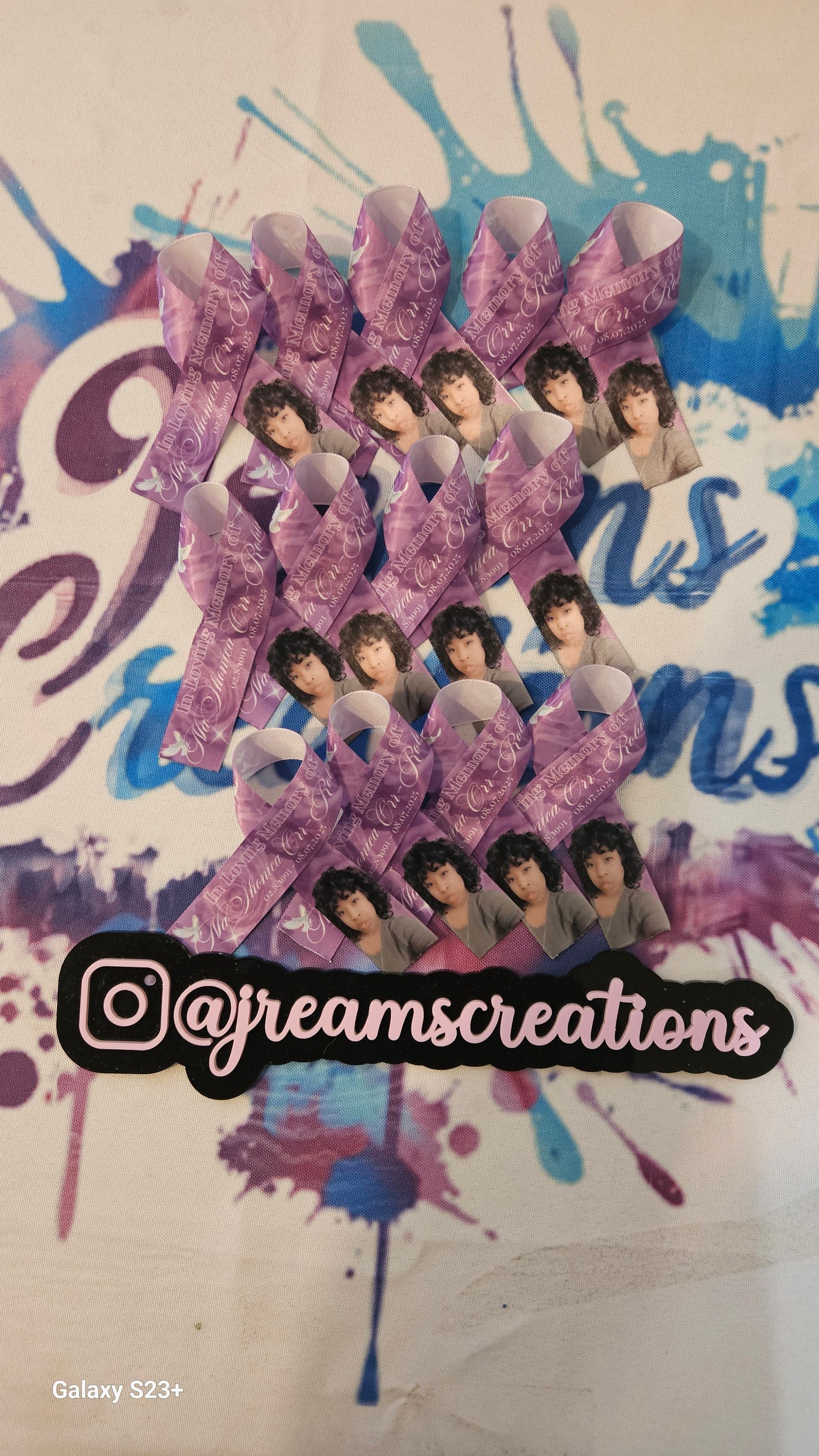 Memorial Ribbons | Celebration of Life & Funeral Tributes