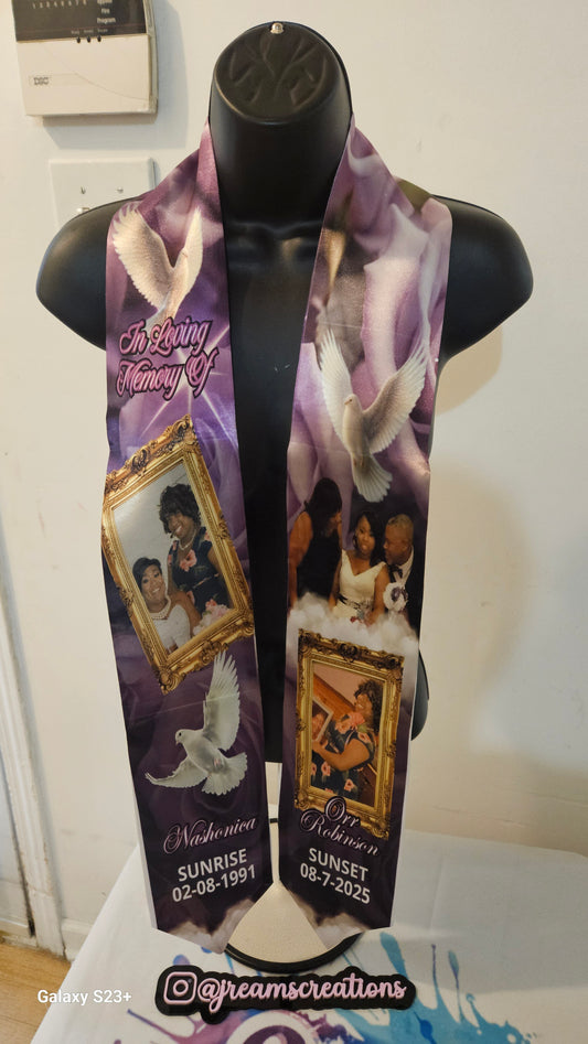 Custom Memorial Stoles – Honor Their Memory with Style